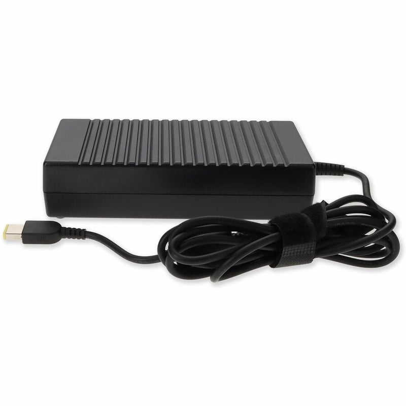 Lenovo 4X20E50574 Compatible 170W 20V at 8.5A Black Slim Tip Laptop Power Adapter and Cable - Thumbnail 2