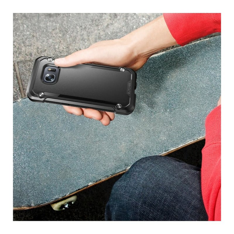 SUPCASE SAMSUNG GALAXY S7 UNICORN BEETLE SERIES HYBRID PROTECTIVE CASE - BLACK - Thumbnail 3