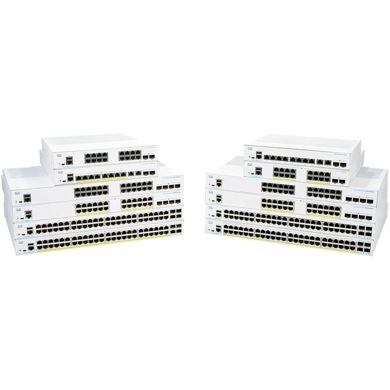 CBS350 MANAGED 24-PORT SFP, 4X1G SFP REMANUFACTURED - Thumbnail 2