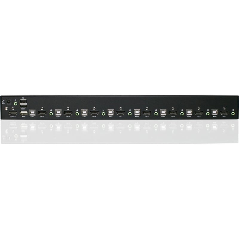 IOGEAR 8-Port USB HDMI KVM Switch with Audio (TAA Compliant) - Thumbnail 4