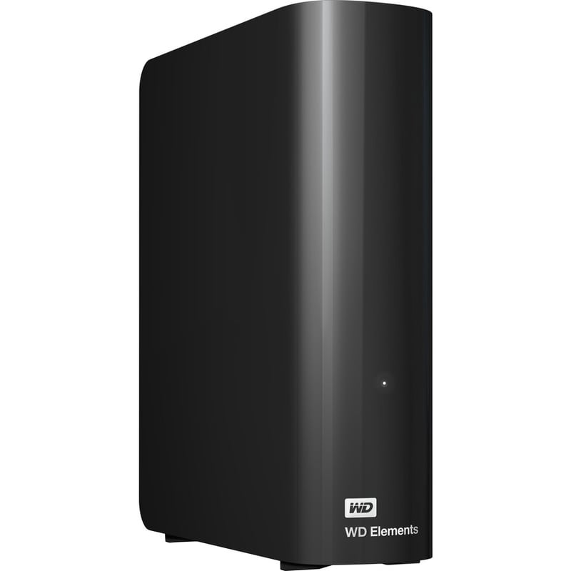 WD Elements WDBWLG0040HBK-NESN 4 TB Desktop Hard Drive - External - Black - Thumbnail 2