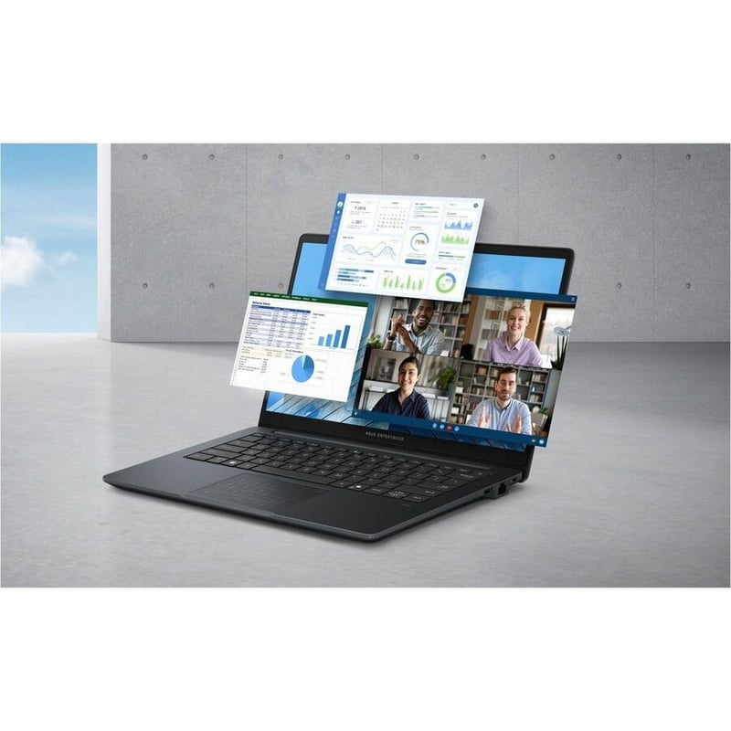 EXPERTBOOK ASUS EXPERTBOOK/GREY/14.0 FHD NON-TOUCH/I7-1355U/16GB/INTEL UMA/512GB - Thumbnail 2