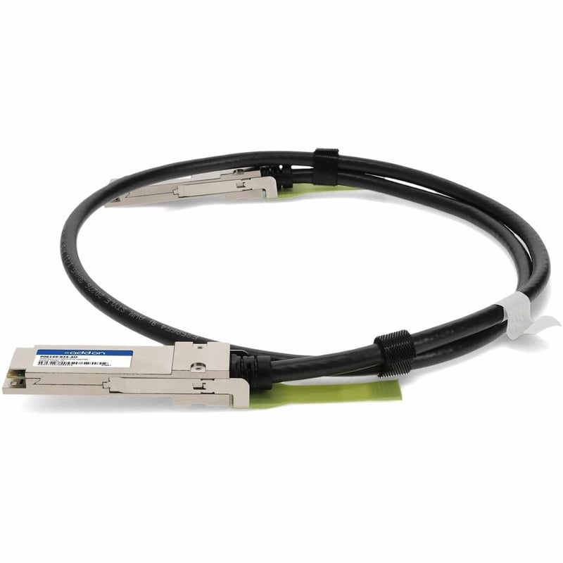 AddOn HP® P06149-B24 Compatible 200GBase-CU HDR QSFP56 to QSFP56 Direct Attach Cable (Passive Twinax, 2.0m) - Thumbnail 2