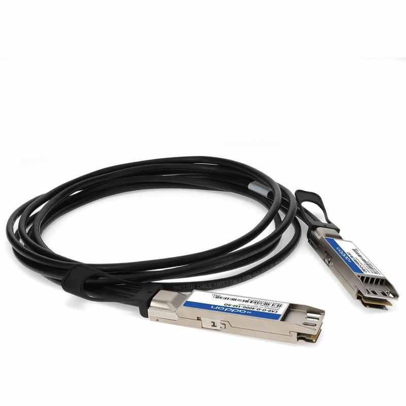 AddOn Arista Networks&reg; CAB-O-O-400G-1M Compatible TAA Compliant 400GBase-CU OSFP to OSFP Direct Attach Cable (Passive Twinax, 1m)