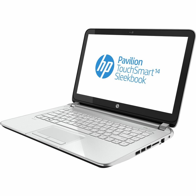 HP Pavilion TouchSmart 14-f000 14-f021nr 14" Touchscreen Notebook - HD - AMD A-Series A4-5000 - 4 GB - 640 GB HDD - Anodized Silver - Thumbnail 3