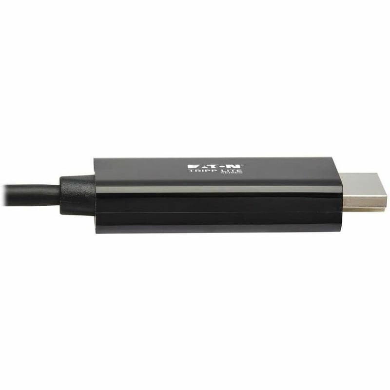 Tripp Lite by Eaton USB-C to HDMI Adapter Cable (M/M) 4K 60 Hz 4:4:4 Thunderbolt 3 Compatible Black 6 ft. (1.8 m) - Thumbnail 4