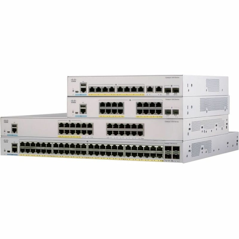 Cisco Catalyst C1000-48PP-4G-L Ethernet Switch - Thumbnail 2