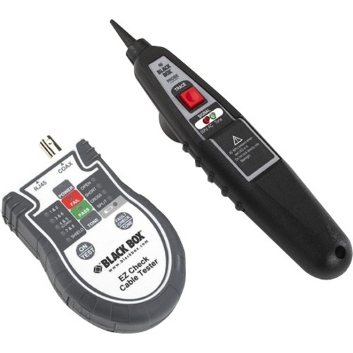 Black Box EZ Check Cable Tester with Tone Generation and Probe - Thumbnail 3