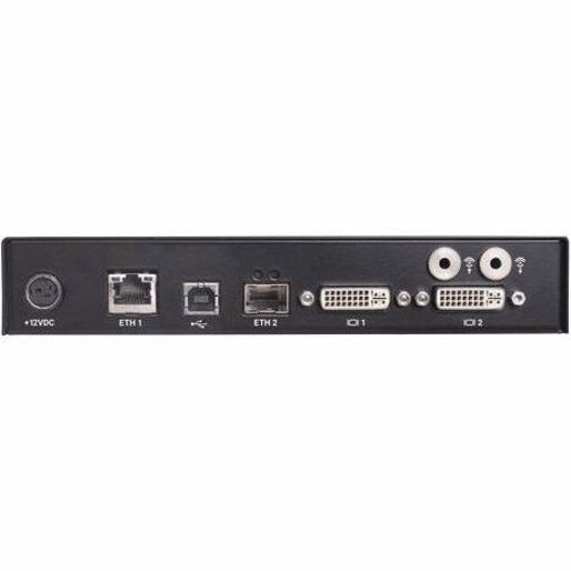 Black Box Emerald PE KVM-over-IP - DVI-D, USB 2.0, Audio, Dual Network Ports RJ45 and SFP - Thumbnail 3