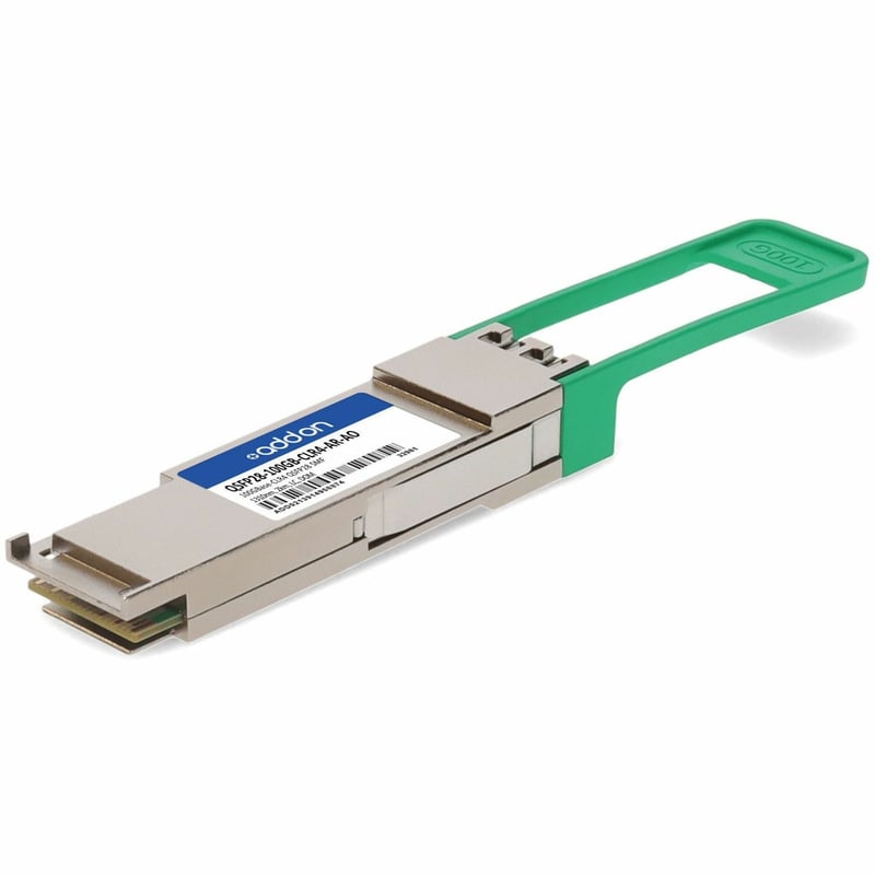 AddOn Arista Networks® Compatible TAA 100GBase-CLR4 QSFP28 Transceiver (SMF, 1310nm, 2km, LC, DOM) - Thumbnail 1