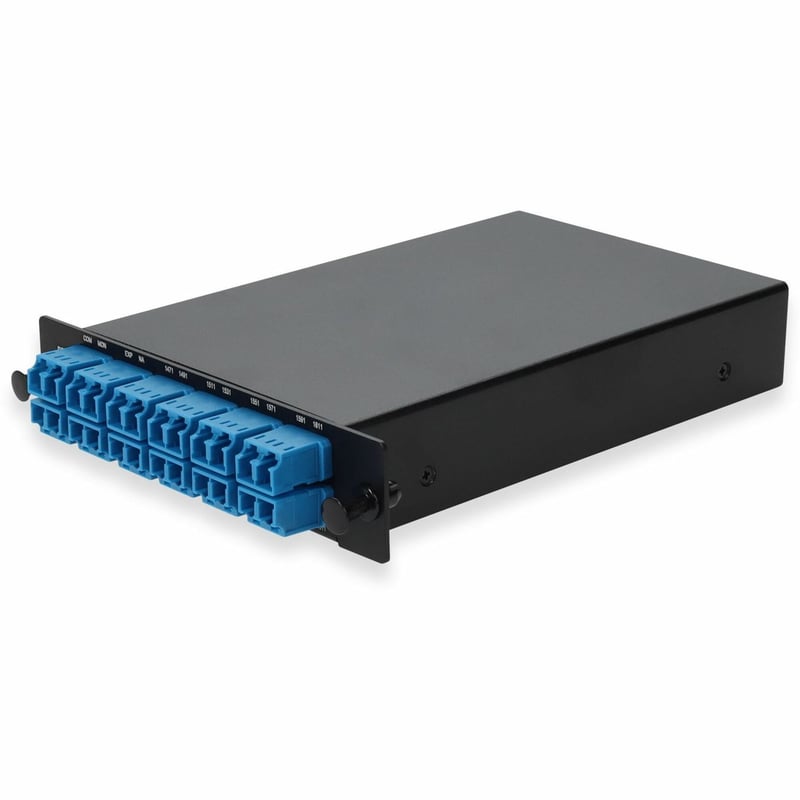 AddOn 8 Channel 1W LGX CWDM MUX and DEMUX (Duplex), 1271nm-1371nm, 1431nm-1451nm with Express Port, Monitor Port, and Duplex UPC/LC Connectors - Thumbnail 1