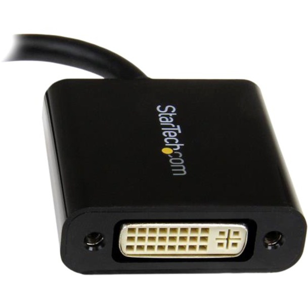 StarTech.com Mini DisplayPort to DVI Adapter, Mini DP to DVI-D Single Link Converter, 1080p Video, Passive, mDP 1.2 to DVI Monitor/Display - Thumbnail 5