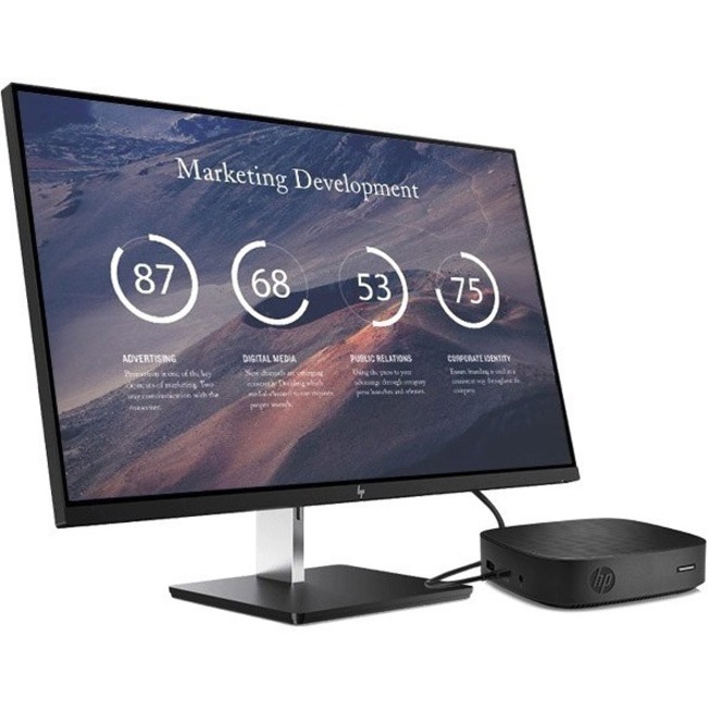 HP t430 Thin Client Celeron N4020 Dual-core (2 Core) 1.10 GHz - Thumbnail 2