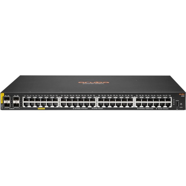 ARUBA 6100 48G CL4 4SFP+ SWCH L6-20 220V - Thumbnail 1