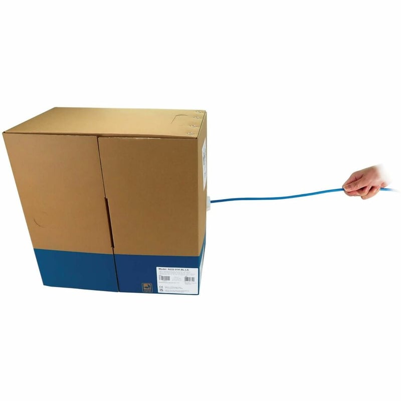 Eaton Tripp Lite Series Cat6 1G Solid Core UTP Bulk Ethernet Cable, LSZH, Blue, 1000 ft. (305 m) - Thumbnail 4