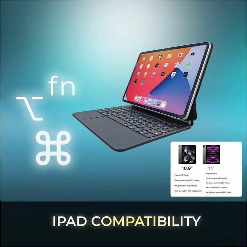 B/T KEYBOARD IPAD PRO 11IN 2024 (M4) EDITION - Thumbnail 4