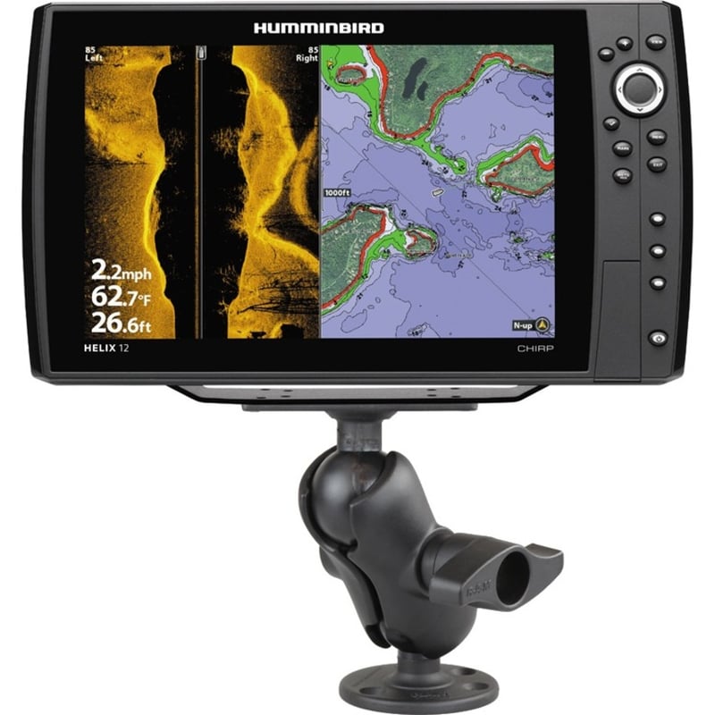 RAM Mounts Drill Down Vehicle Mount for Fishfinder, GPS - Thumbnail 3
