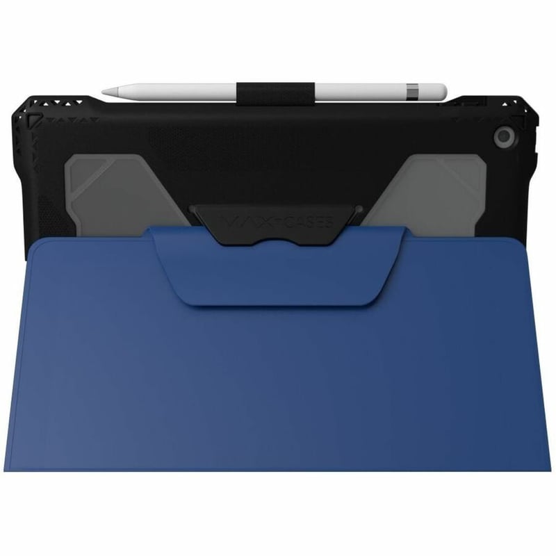 MAXCases Extreme Folio-X2 for iPad 9 (7/8) 10.2" (2021) (New Wipeable Material) (Blue) - Thumbnail 5