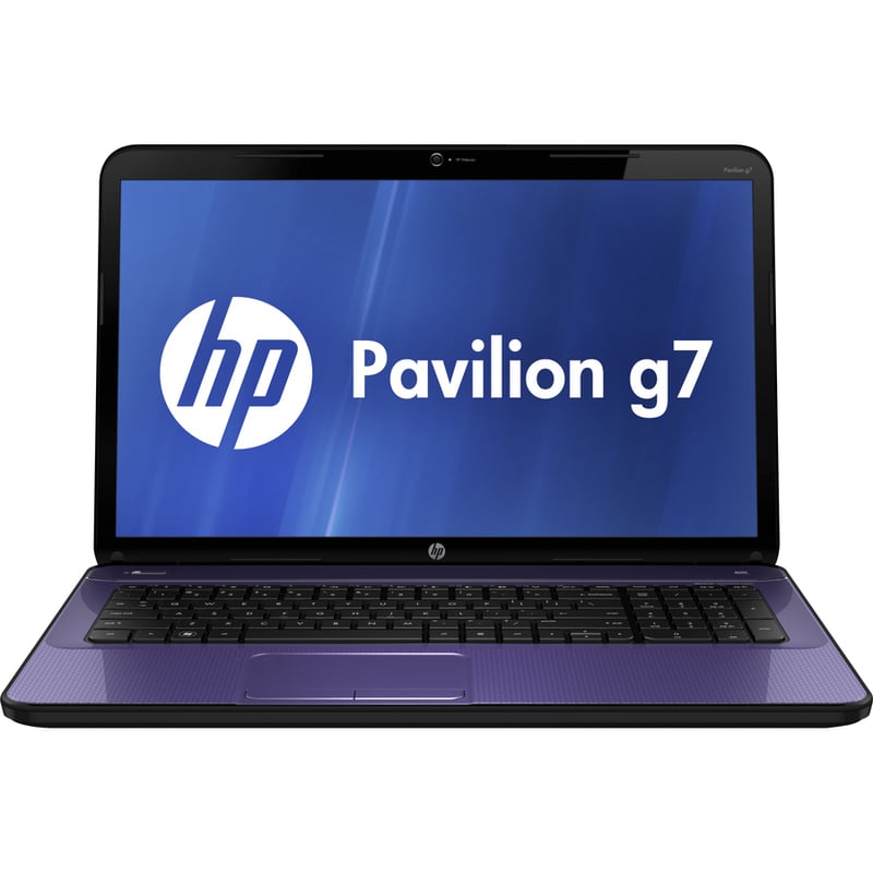HP Pavilion g7-2300 g7-2318nr 17.3" Notebook - HD+ - AMD A-Series A6-4400M - 6 GB - 1 TB HDD - Bright Purple - Thumbnail 2