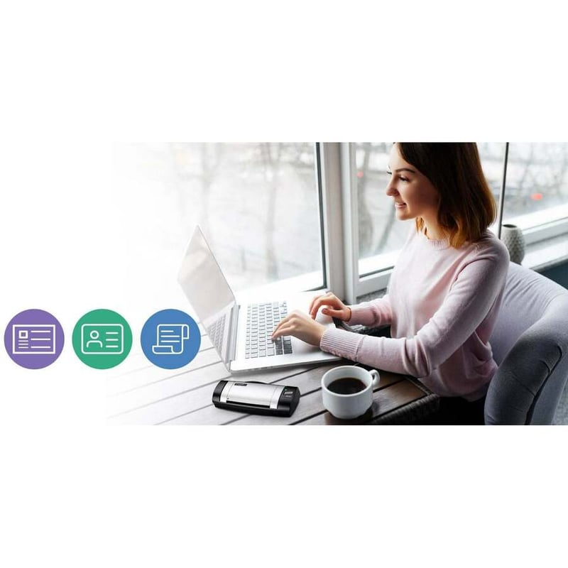 Plustek MobileOffice D620 Card Scanner - Thumbnail 4