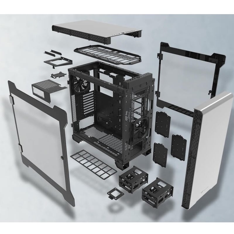 Thermaltake A700 Aluminum Tempered Glass Edition Full Tower Chassis - Thumbnail 3