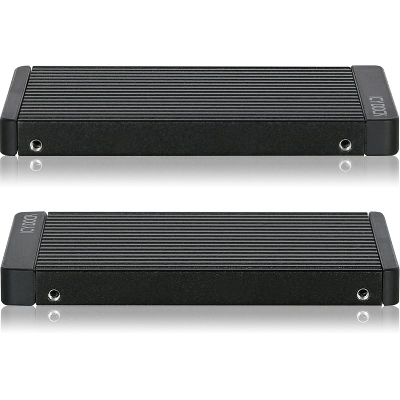 Icy Dock MB705M2P-B Drive Enclosure for 2.5" - U.2 (SFF-8639) Host Interface External - Black