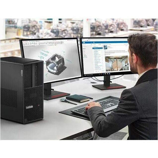 Lenovo ThinkStation P3 30GS007SUS Workstation - 1 Core i7 13th Gen i7-13700 - vPro Technology - 32 GB - 1 TB SSD - Tower