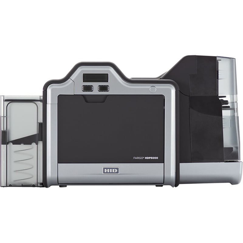 Fargo HDP5000 Single Sided Desktop Dye Sublimation/Thermal Transfer Printer - Color - Card Print - USB - Thumbnail 4