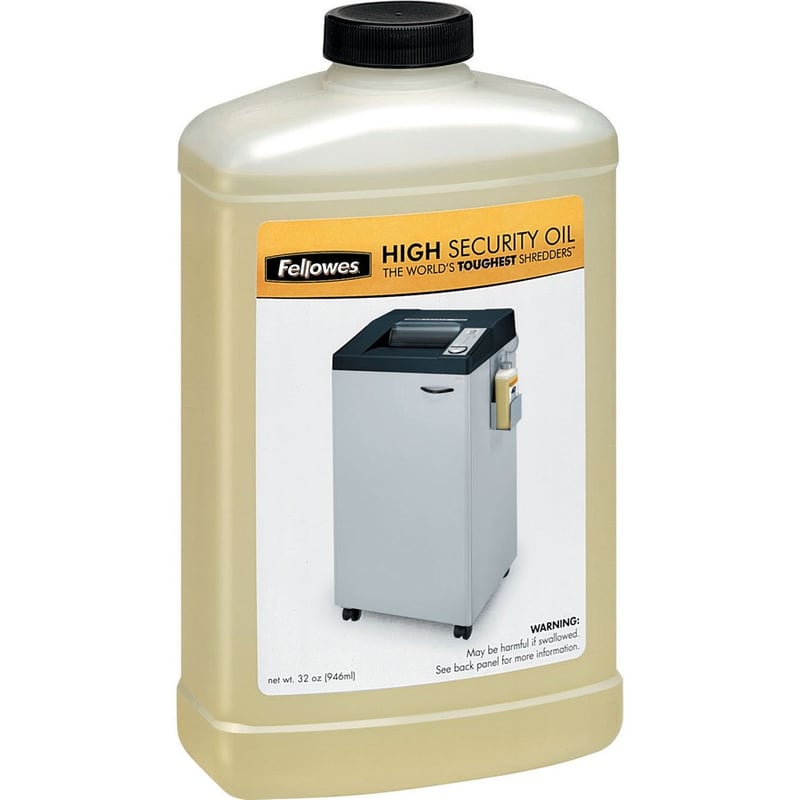 Fellowes Powershred High Security Shredder Oil ? 32 Oz. Bottle - Thumbnail 2