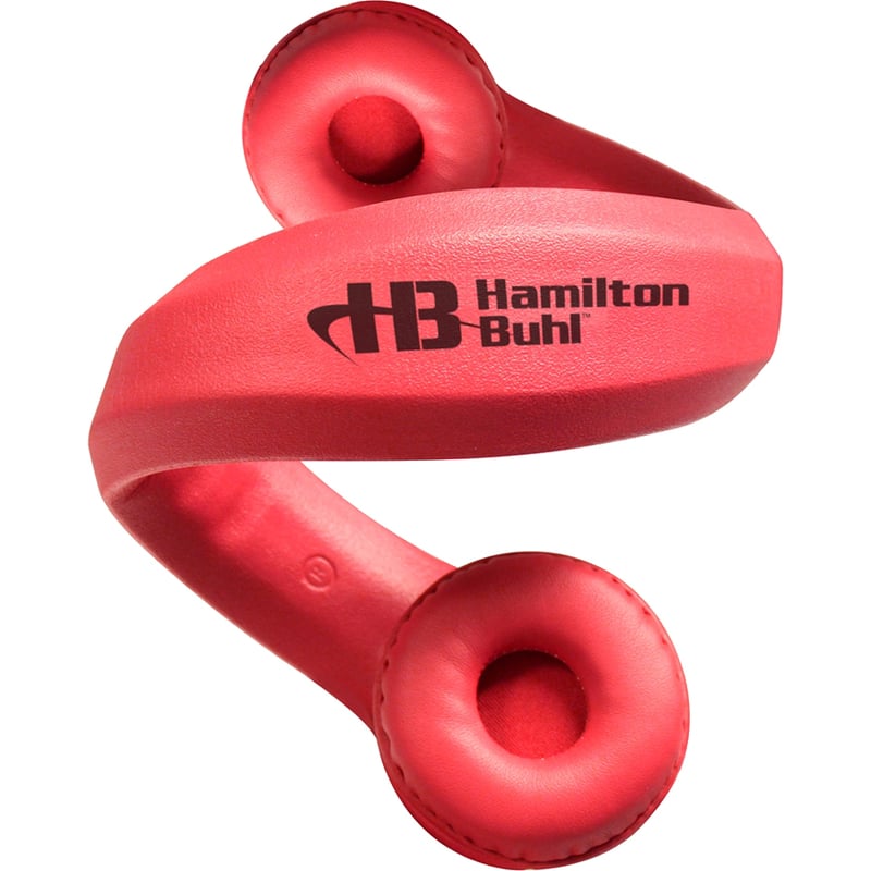 FLEX-PHONES VIRTUALLY INDESTRUCTIBLE FOAM HEADPHONES RED - KIDS-RED - HEADSET - Thumbnail 2
