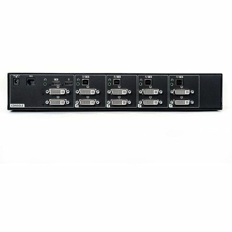 Vertiv Avocent Cybex SC900 Secure Desktop KVM Switch, Dual Head Monitor, 8 Port, Touch Screen Support, NIAP Version 4.0, TAA Compliant (SC940DVI-400) - Thumbnail 3
