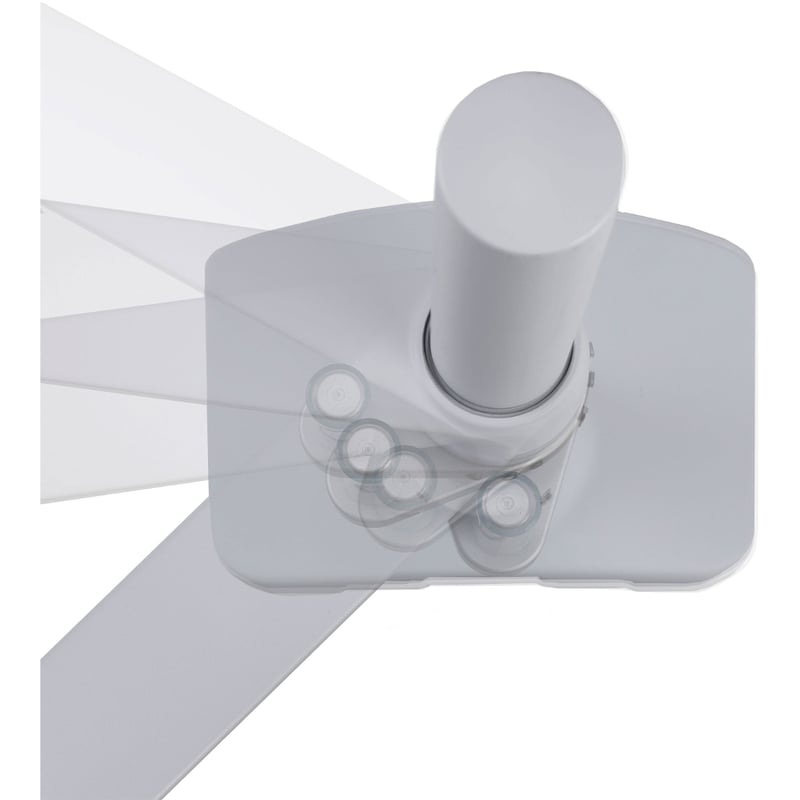 Ergotron Mounting Adapter for Mounting Arm - Anodized Silver - Thumbnail 2