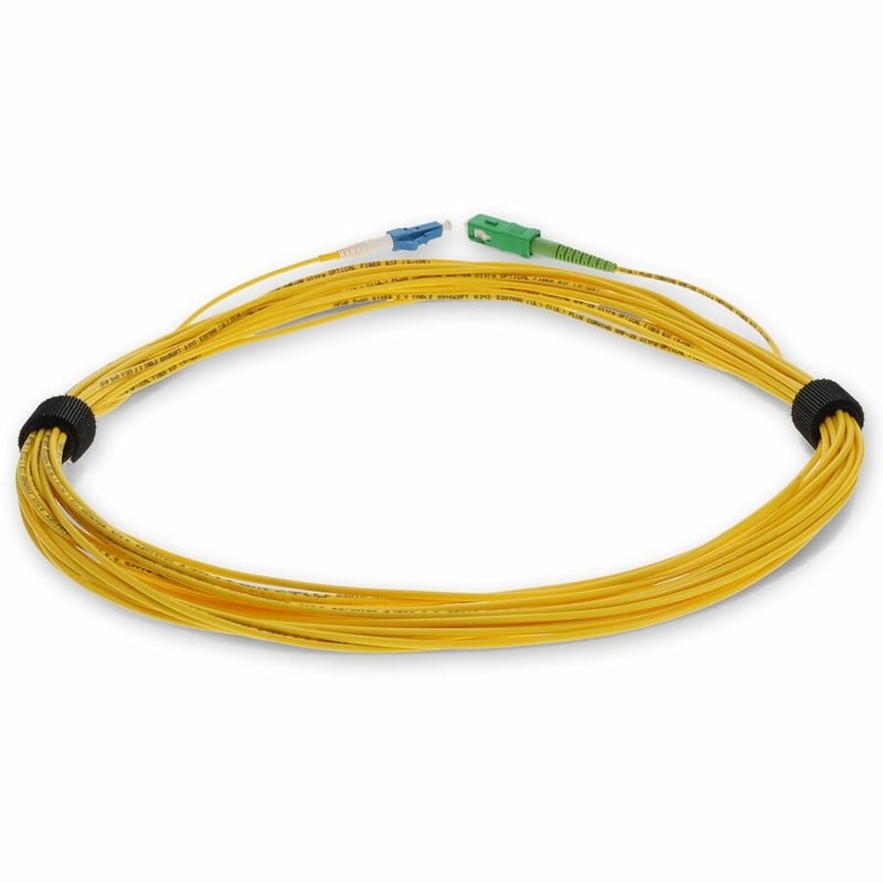 AddOn ADD-ASC-LC-3MS9SMF Fiber Optic Simplex Network Patch Cable - Thumbnail 4