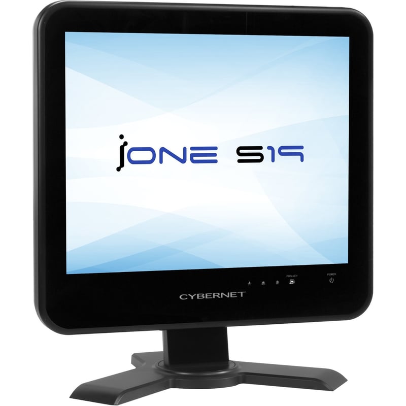 Cybernet iOne S S19 All-in-One Computer - Intel Core i5 6th Gen i5-6200U - 8 GB - 128 GB SSD - 19" SXGA Touchscreen - Desktop - Black - Thumbnail 1