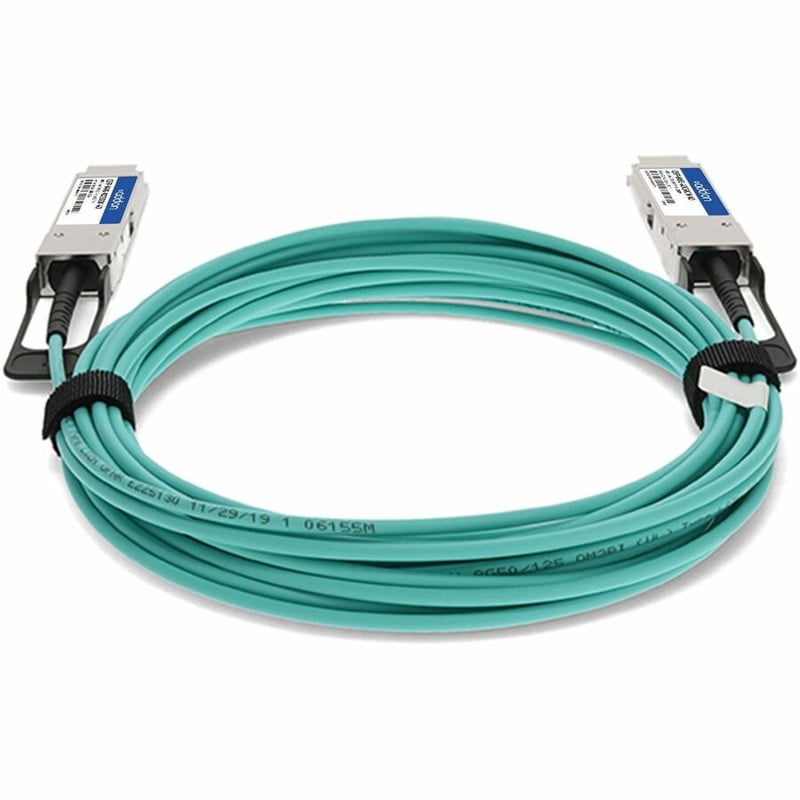AddOn Cisco® Compatible TAA Compliant 40GBase-AOC QSFP+ Active Optical Cable (850nm, MMF, 50cm) - Thumbnail 4