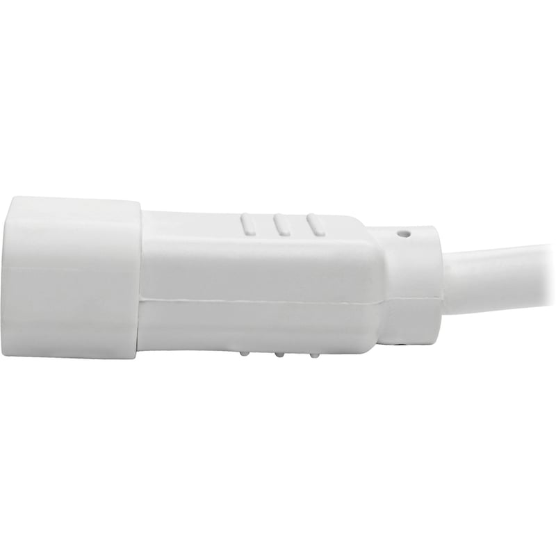 Eaton Tripp Lite Series Heavy-Duty PDU Power Cord, C13 to C14 - 15A, 250V, 14 AWG, 3 ft. (0.91 m), White - Thumbnail 5