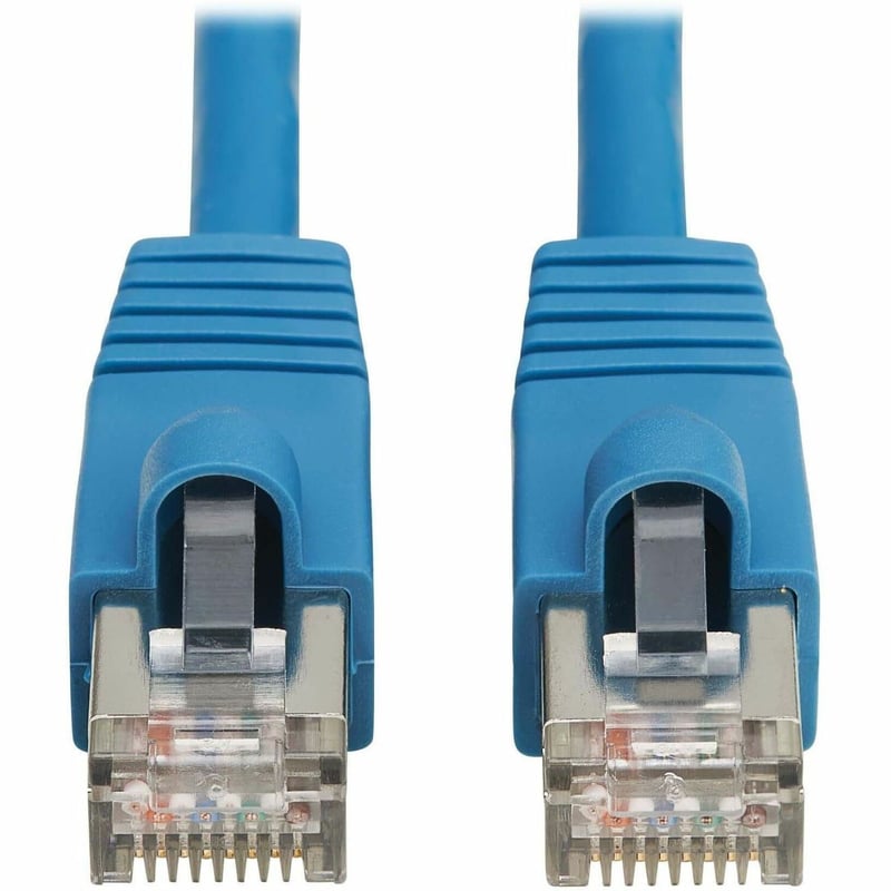Eaton Tripp Lite Series Cat8 40G Snagless SSTP Ethernet Cable (RJ45 M/M), PoE, LSZH, Blue, 1.5 m (4.9 ft.) - Thumbnail 1