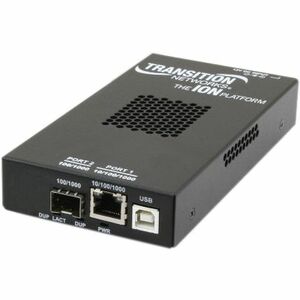 Stand-alone Fast Ethernet Remotely Managed NID 10/100/1000Base-T to 100Base-FX with OAM/IP-Based Management - Thumbnail 1