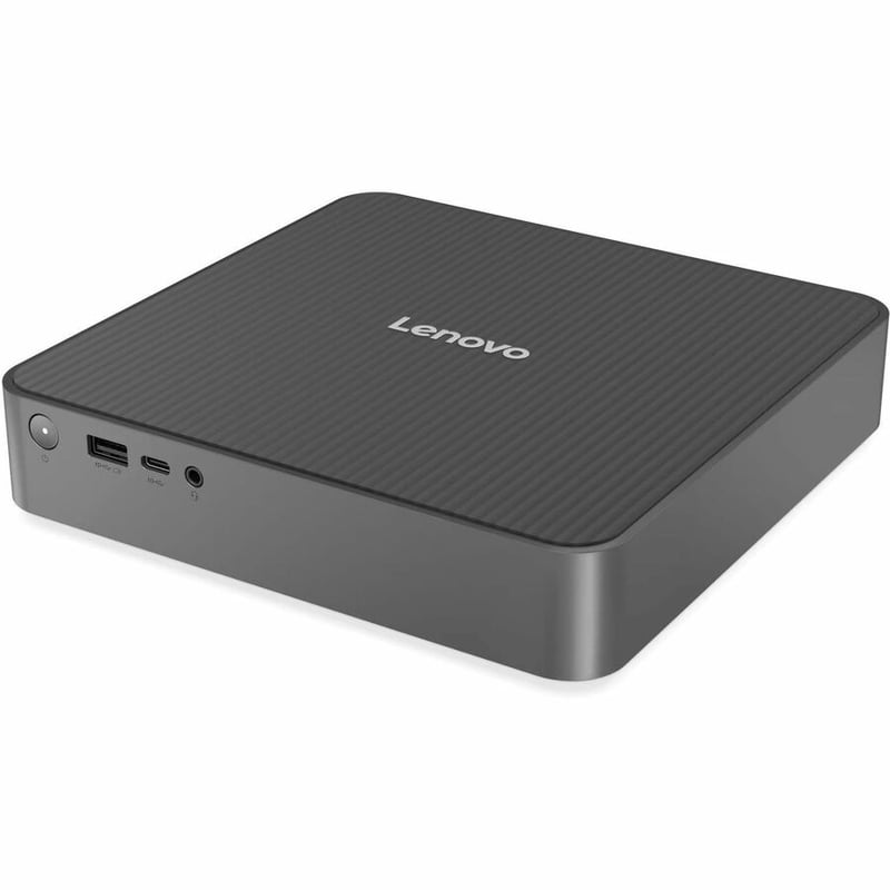 Lenovo IdeaCentre Mini 01IRH10R 91B20000UT Desktop Computer - Intel Core 7 2nd Gen 240H - 16 GB - 512 GB PCI Express NVMe 4.0 x4 SSD - Tiny - Luna Gray - Thumbnail 4