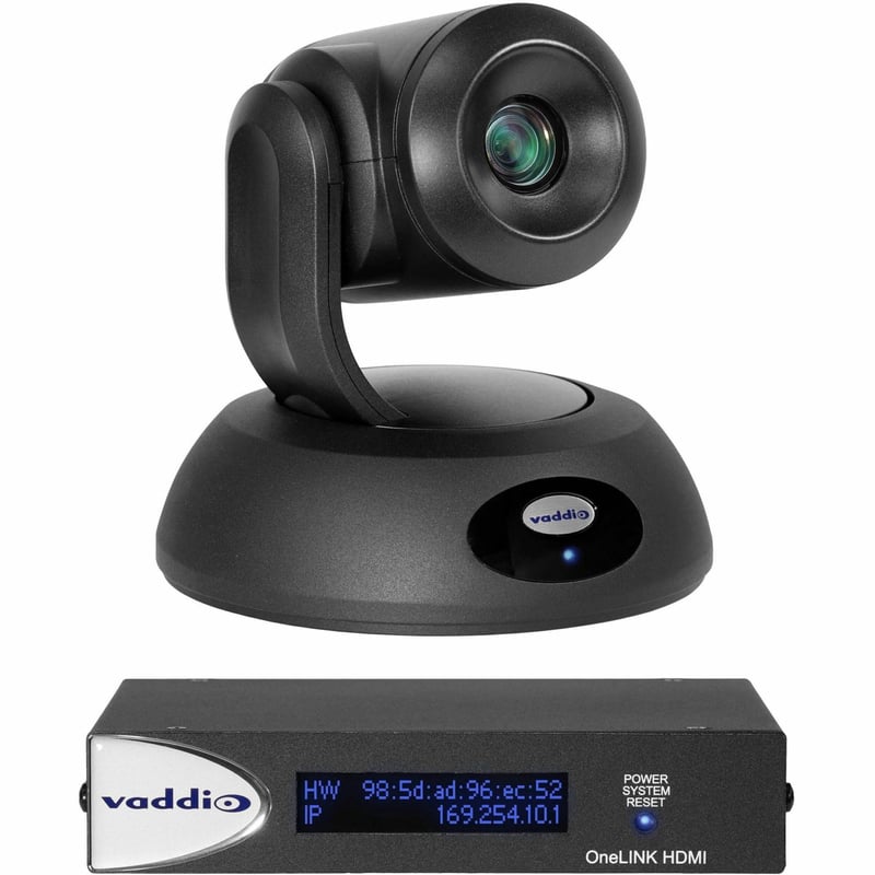 Vaddio RoboSHOT 12E HDBT OneLINK HDMI System for Cisco SX Codecs - Thumbnail 1