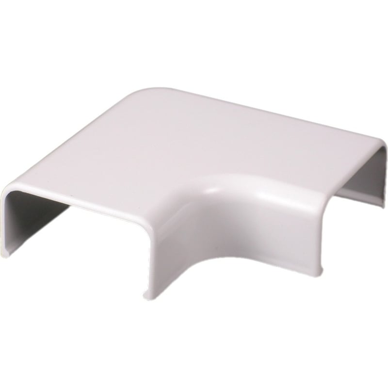 Wiremold Uniduct 2900 Flat Elbow Fitting - Fog White - TAA Compliant
