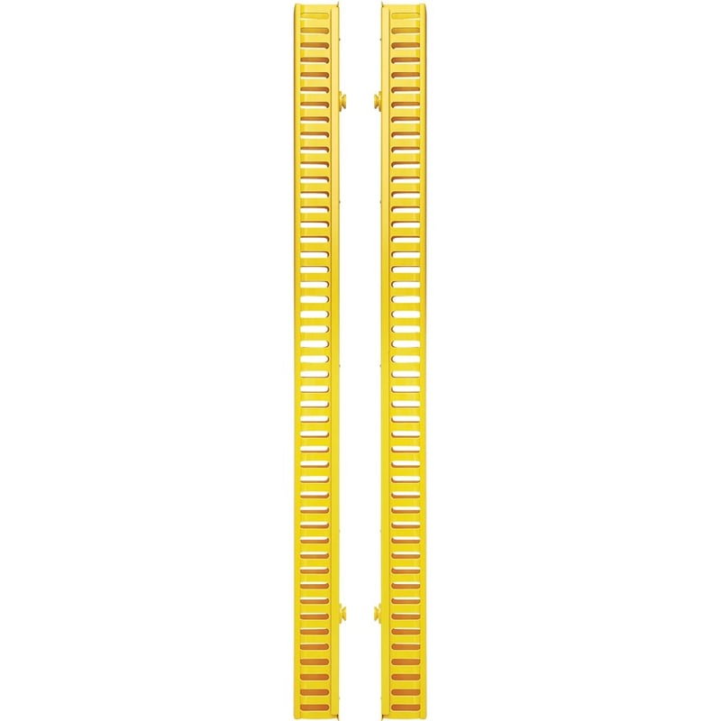 Tripp Lite by Eaton Vertical Cable Manager - Finger Duct with Cover, Yellow, 6 ft. (1.8 m) - Thumbnail 3