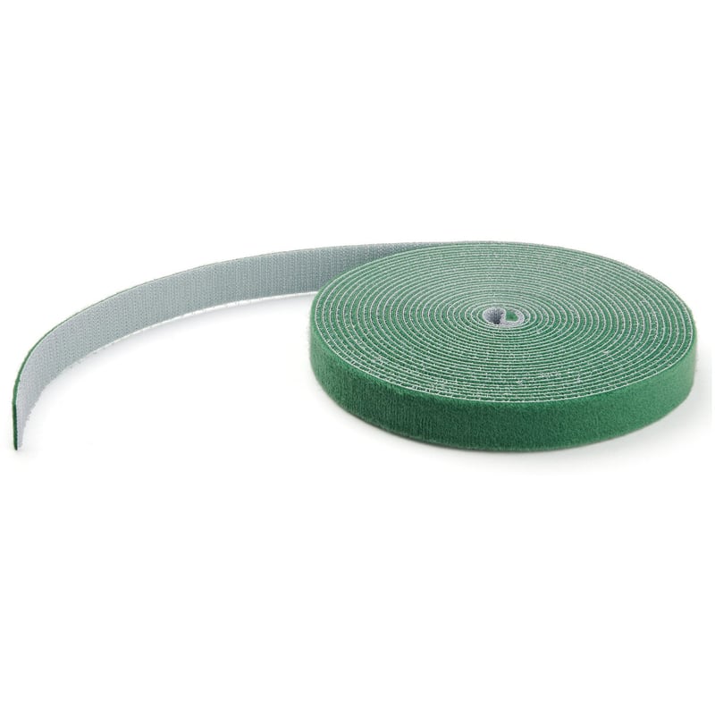 StarTech.com 100ft. Hook and Loop Roll - Green - Cable Management (HKLP100GN) - Thumbnail 1
