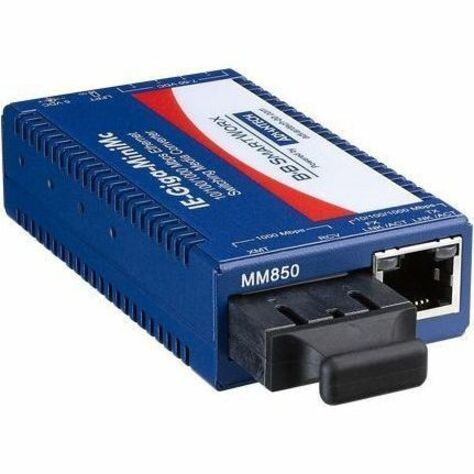 Advantech 10/100/1000Mbps Miniature Media Converter - Thumbnail 3