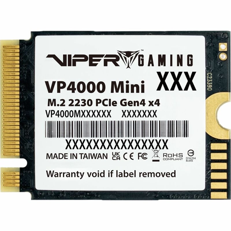 PATRIOT VP4000 MINI 1TB M.2 2230 PCIE GEN4 X4 SSD - Thumbnail 4