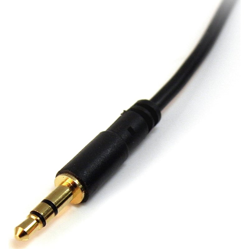 StarTech.com 15 ft Slim 3.5mm Stereo Audio Cable - M/M - Thumbnail 2