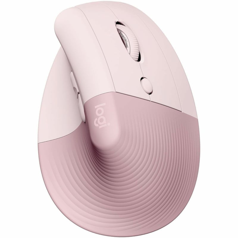 Logitech Lift Vertical Ergonomic Mouse (Rose) - Thumbnail 1