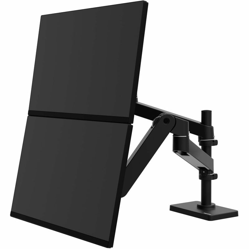 LX PRO ARM C CLAMP DUAL DISPLAY STACKING WCB - Thumbnail 2