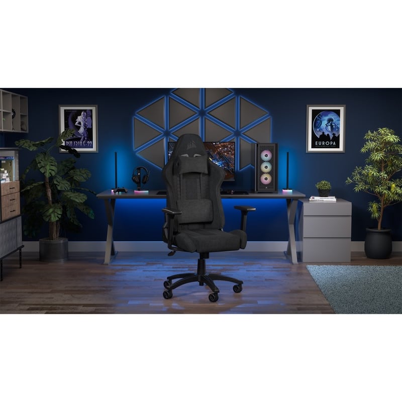 Corsair TC100 Relaxed Gaming Chair - Fabric - Thumbnail 4