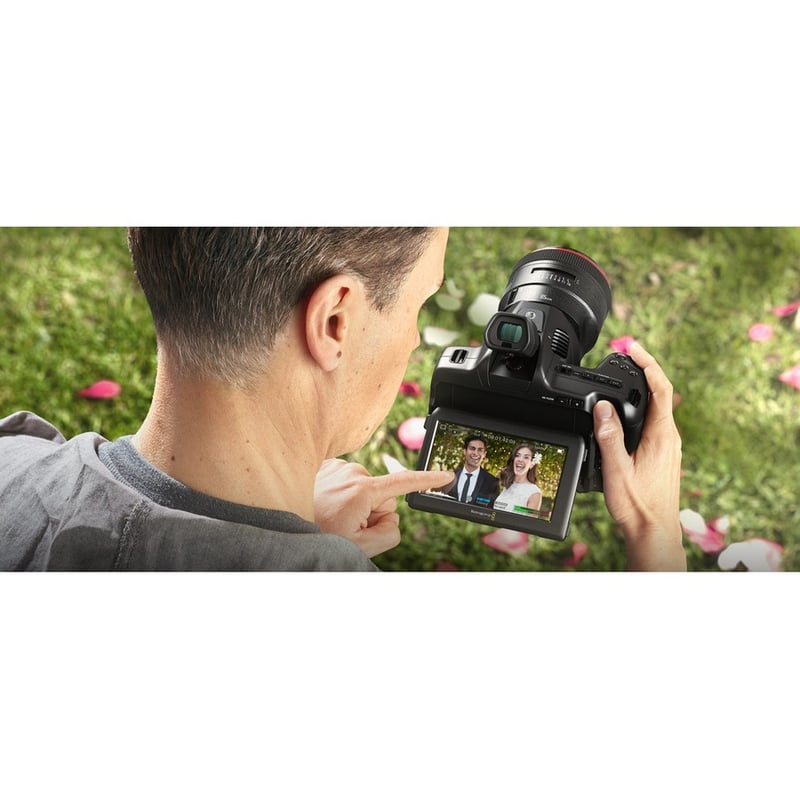 Blackmagic Design Pocket Cinema Professional Digital Camcorder - 5" LCD Touchscreen - CMOS - High Dynamic Range (HDR) - 6K - Thumbnail 5